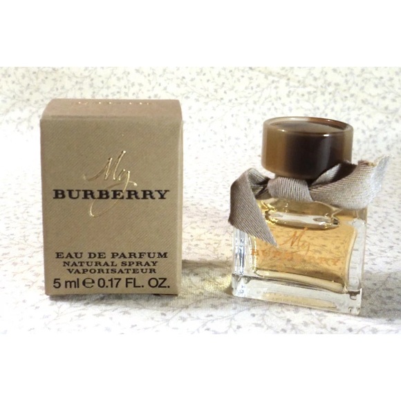 BURBERRY My Burberry Eau de Parfum Mini Splash - .17 fl oz NIB - Picture 2 of 8